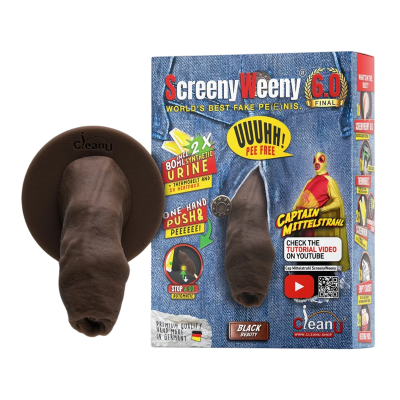 Fake Penis Screeny Weeny 5.0 - Black
