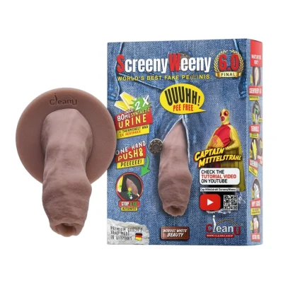 Fake Penis Screeny Weeny 6.0 - Nordic White
