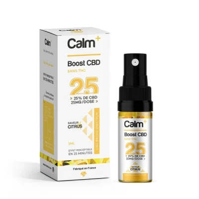 Calm+ Spray Boost CBD 25%