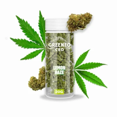 Greeneo Lemon Haze CBD-blomst 11% (20g)